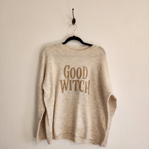 Vince Camuto Women's Size Medium‎ Good Witch Oversized Crew Neck Sweater NWT - Picture 2 of 6